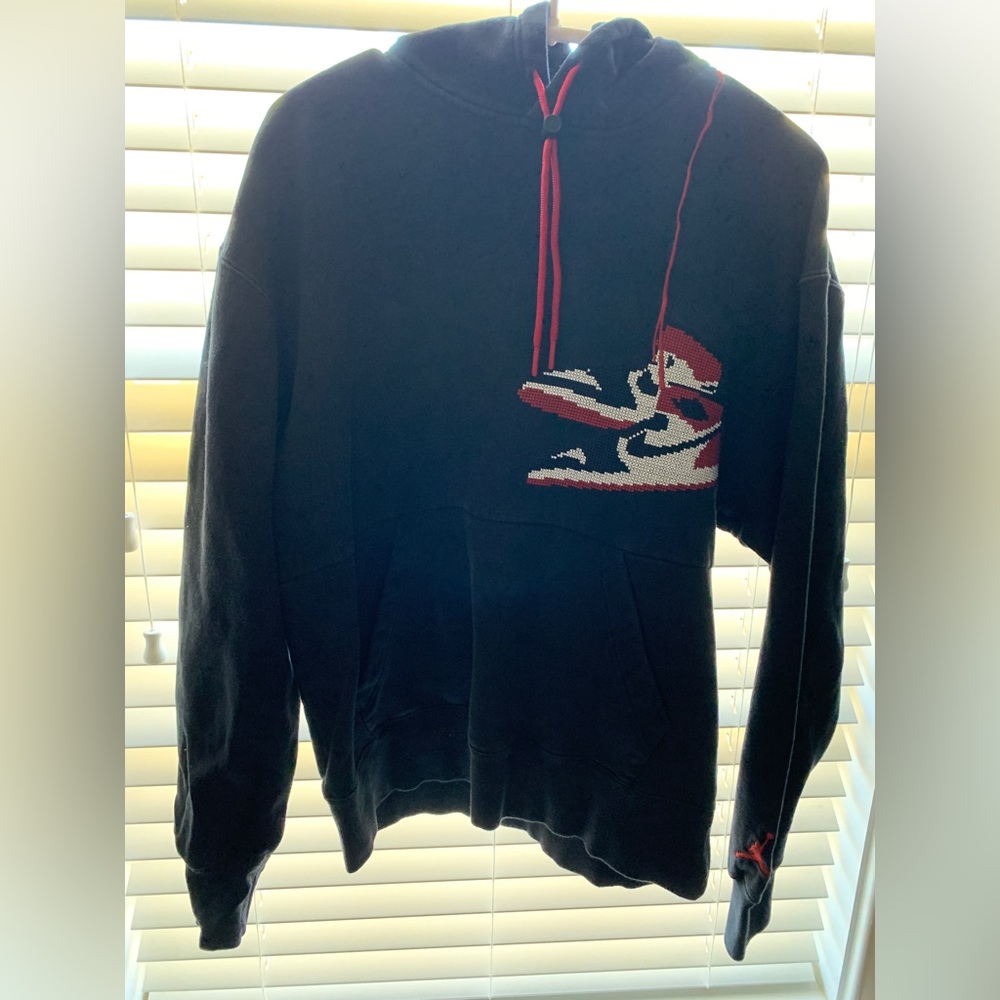 Jordan Hoodie Mens MEDIUM Embroidered Jumpman
